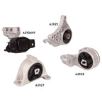 Set of 4 Engine Motor and Transmission Mounts for Chrysler Town & Country (2001–2007)