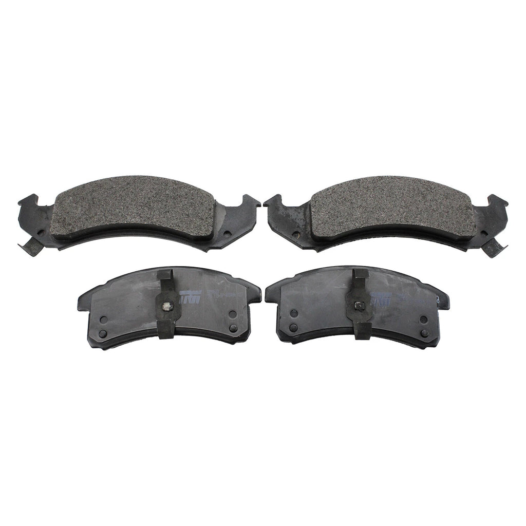 Set of 4 TRW Pro Front Metallic Brake Pads for Buick Oldsmobile Pontiac Chevy Cadillac