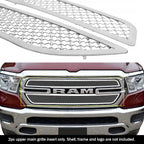 Stainless Chrome Mesh Grille Insert for Ram 1500 (2019-2024)