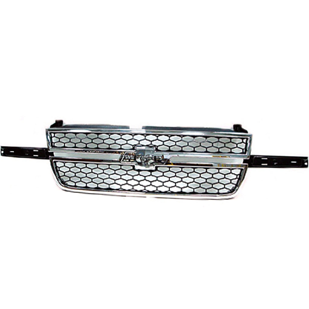 Replacement Black Chrome Plastic Grille for Toyota Tacoma (2016–2023)