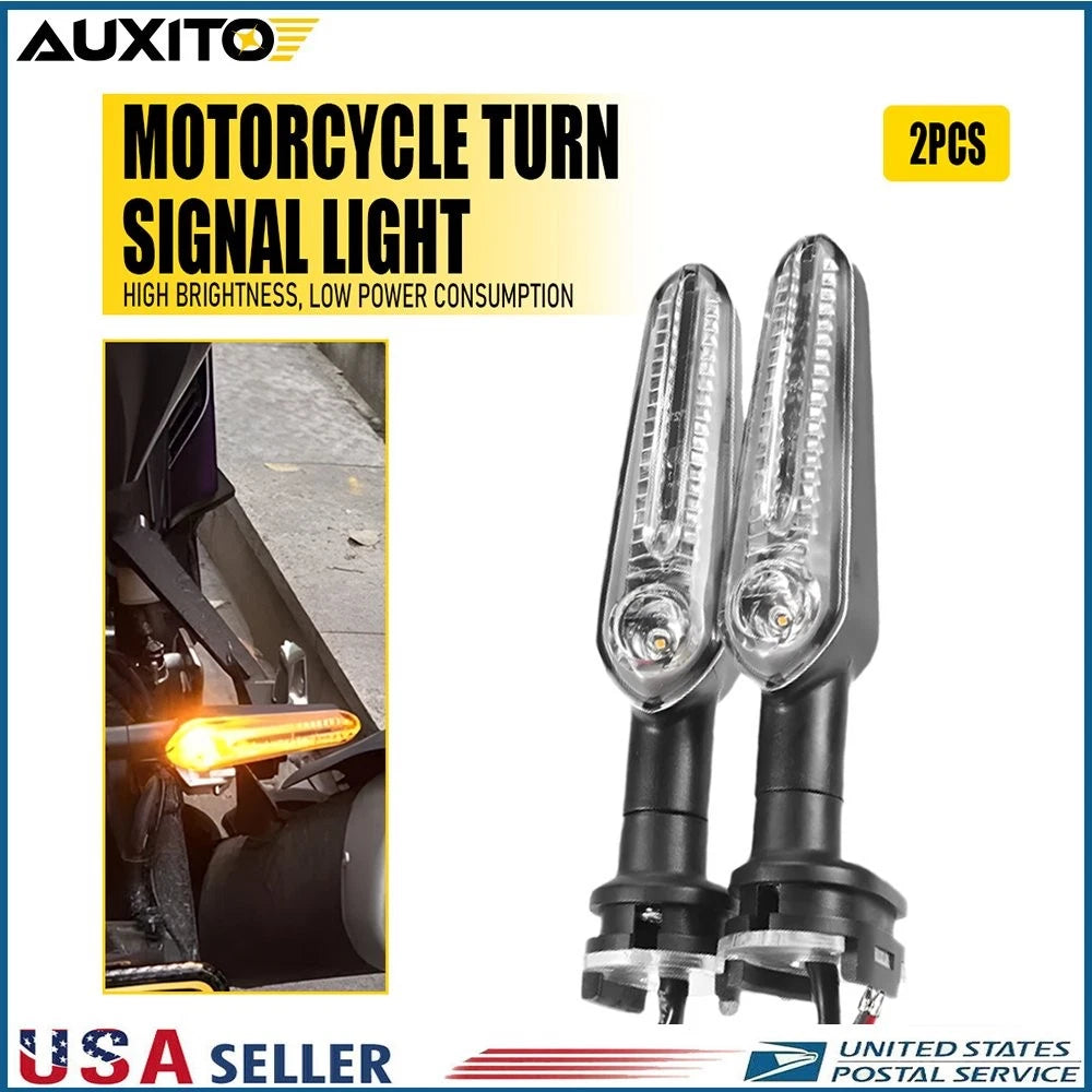 LED Turn Signal Light Amber for Yamaha YZF-R6/R1/M/S MT-07/09 FZ07 FZ09 (2006–2023)