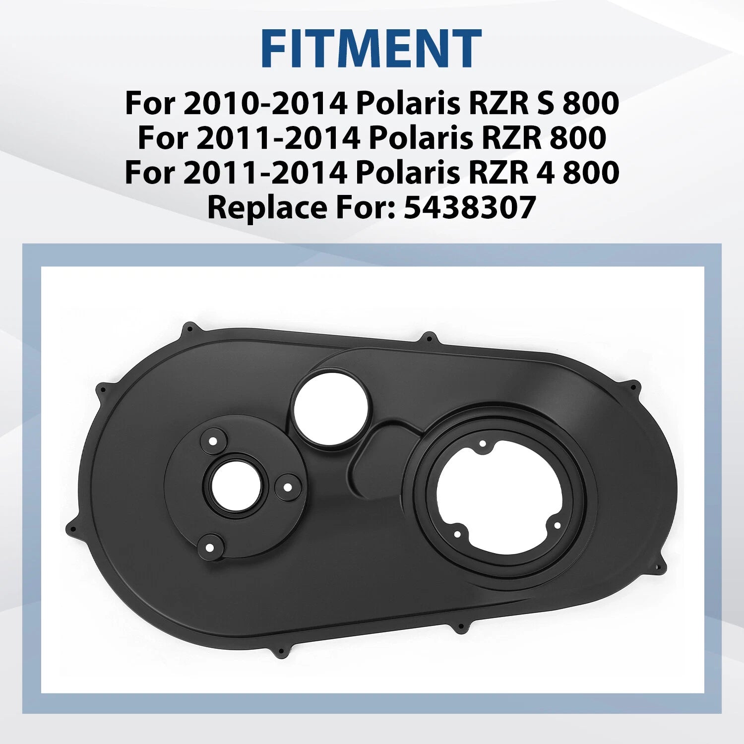 Inner Clutch Cover for Polaris RZR S 4 800 EFI EPS (2010–2014) Replaces 5438307