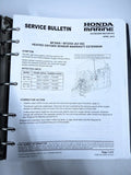 Shop Manual Binder for Honda Marine BF200A - BF225A (PTB54134)