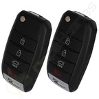 2X Keyless Key Remote Fob for Kia Rio (2014–2017) TQ8RKE-3F05 4 Buttons