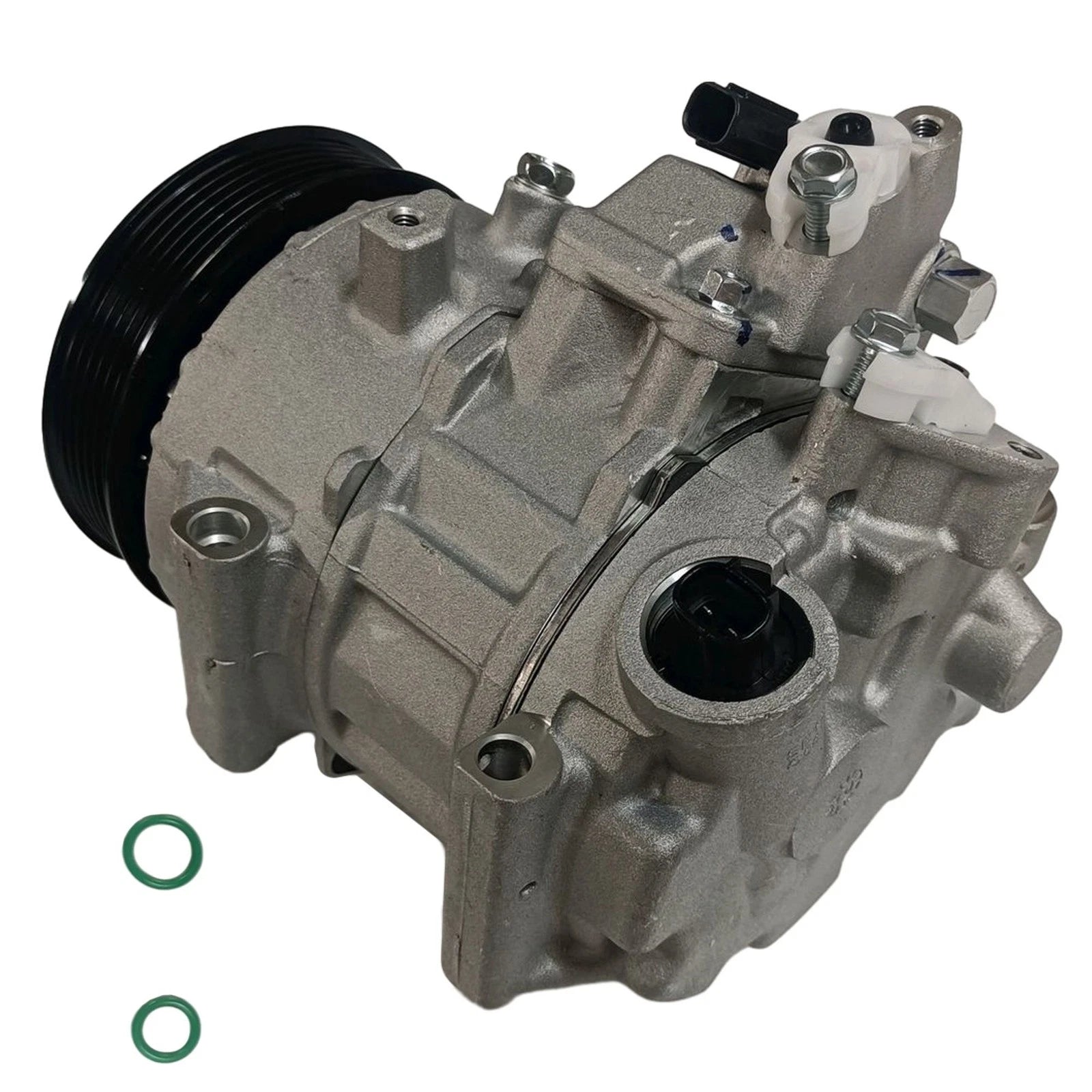 A/C Compressor w/ 6-Groove Pulley for Toyota Camry RAV4 Sienna (2009–2012) 158367