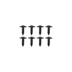 Front Rear Mudguards Fender Set for Honda Civic  - Black with Screws