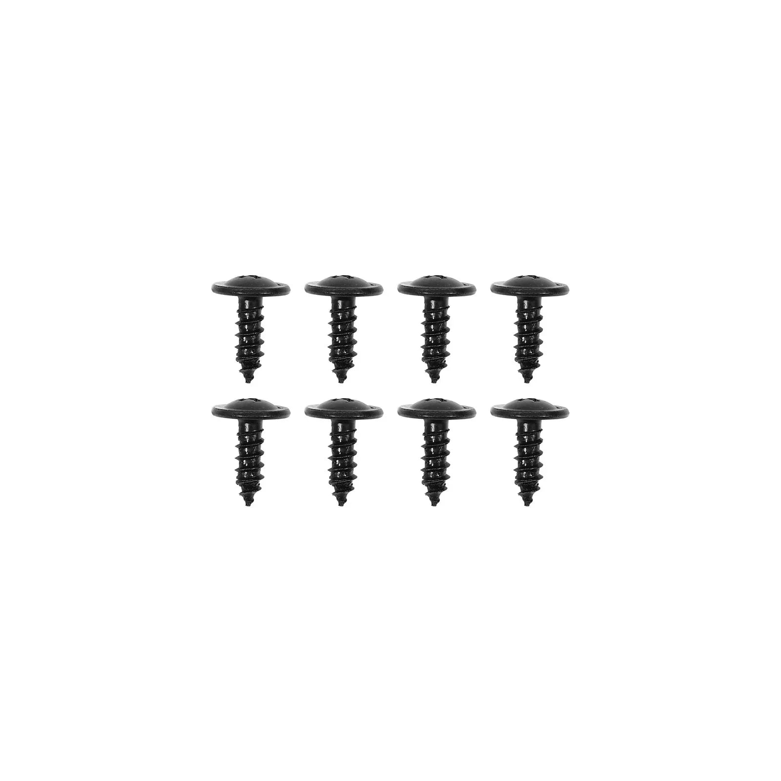Front Rear Mudguards Fender Set for Honda Civic  - Black with Screws