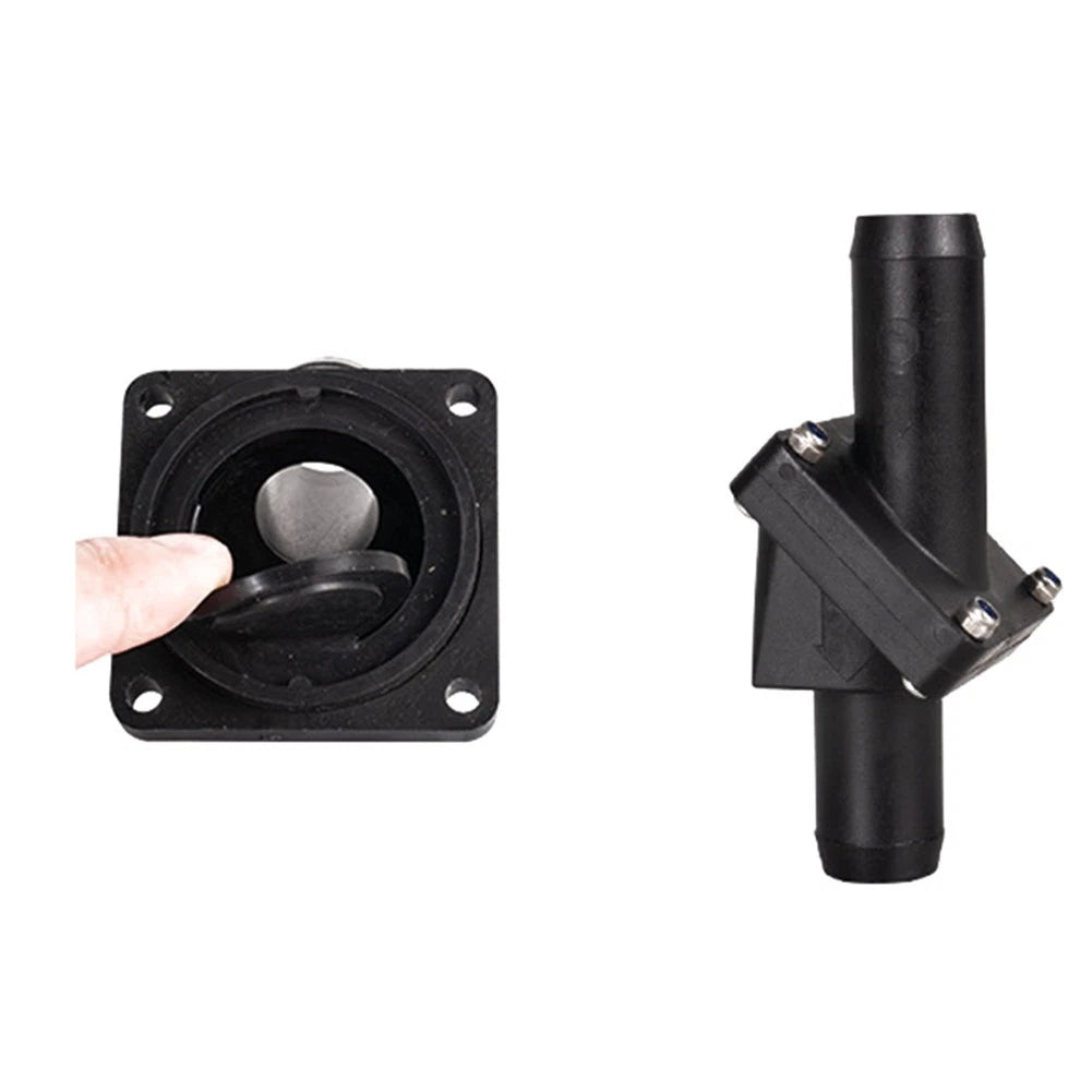 Marine Drain Check Valve for Yachts and Boats (Plastic, No Leakage)