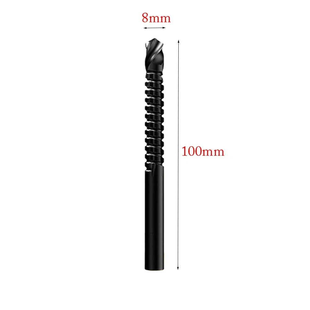 HSS Twist Drill Bit Set (3/4/5/6/6.5/8mm) Nitrided Finish for Drilling