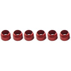 6X Red Bleed Valve Cover Kit for Ducati Monster, Hyperstrada, Streetfighter (2014–2020)