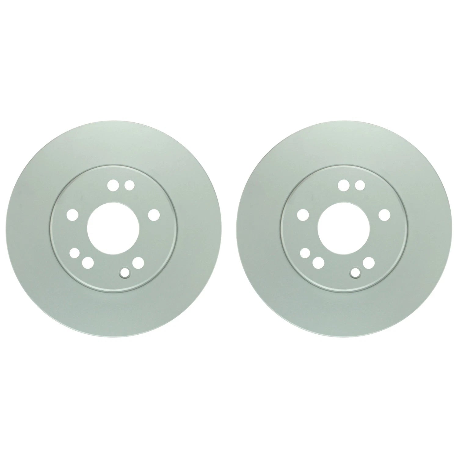 Set of 2 Bosch QuietCast Front Disc Brake Rotors for W124 300E 400E E320 E420
