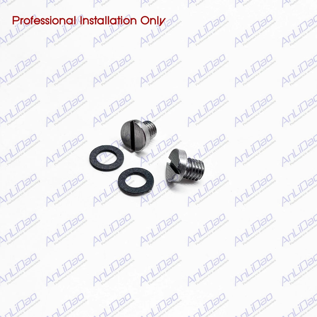 2Pcs Drain Fill Plug Screw & Gasket for Yamaha Outboard (18-2371, 90340-08002)