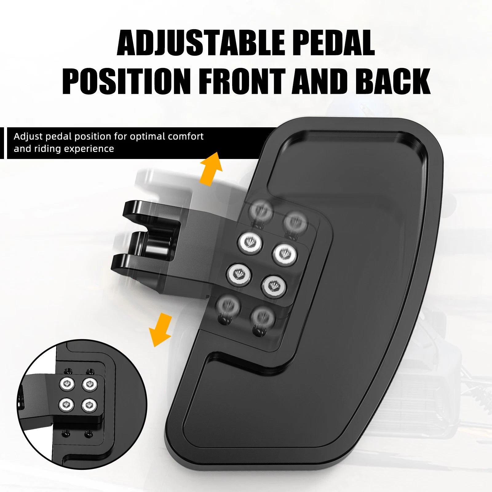 Enlarged Footrest Footboard for Can-Am Ryker 900 Rally Edition (2019–2023)