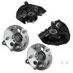 Set of 4 Front Steering Knuckle Assembly w/ Rear Wheel Hub for Toyota Camry (2007–2009)