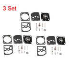 Set of 3 Carburetor Repair Kits RB-100 for STIHL HS45 FS55 FS38 BG45 ZAMA C1Q