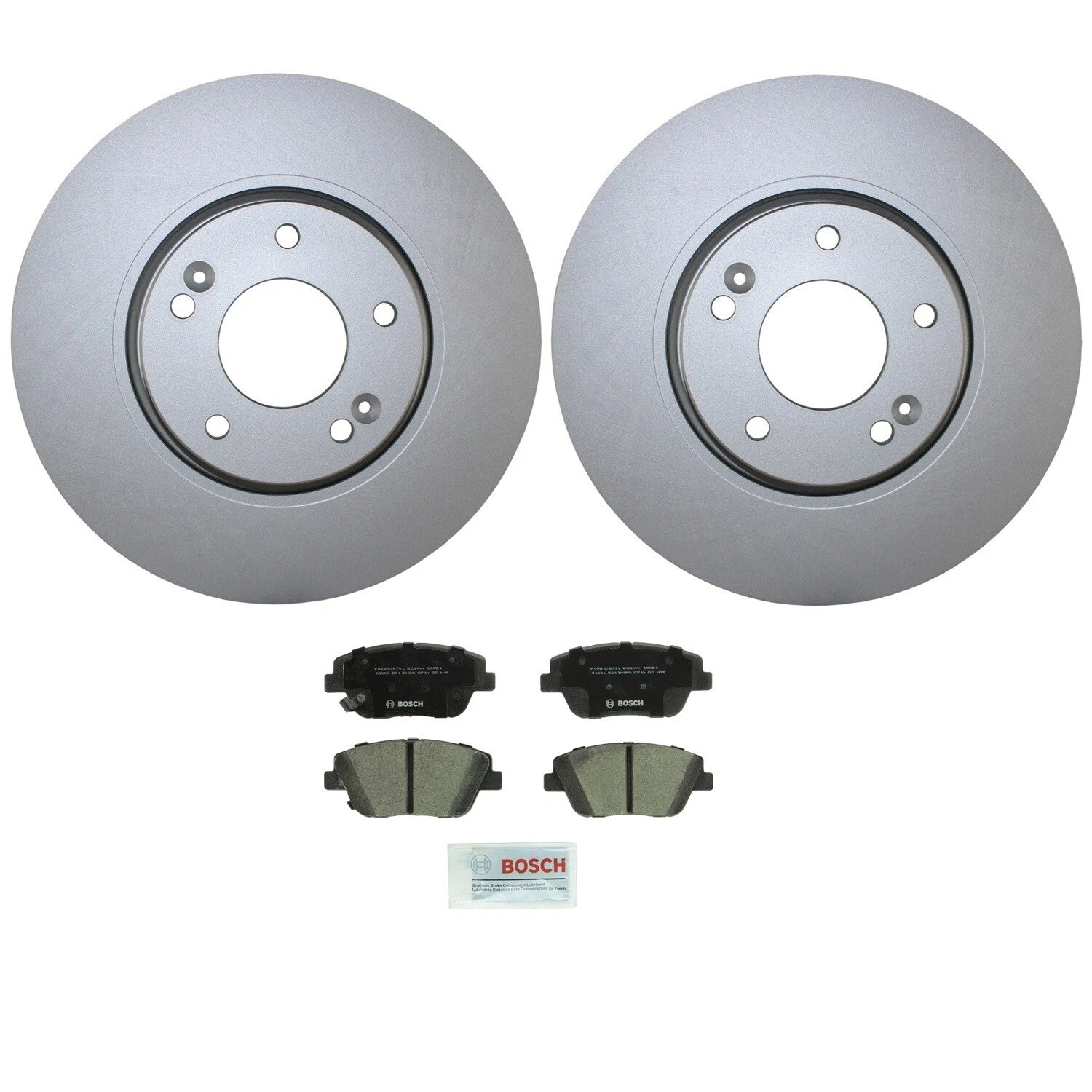 Front Brake Kit with 300mm Rotors & Bosch Ceramic Pads for Sonata Optima (2011–2015)