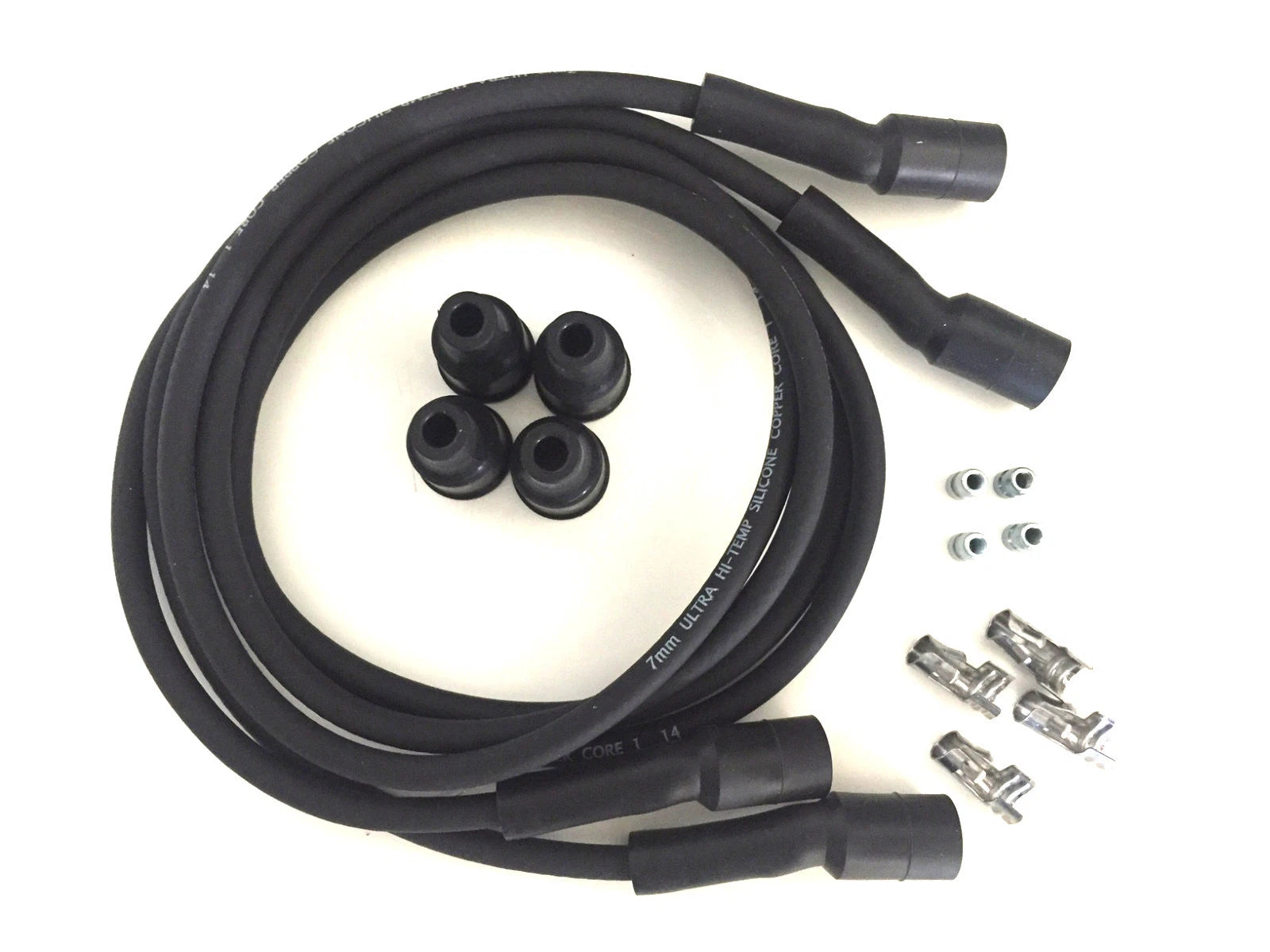 Dynatek Ignition Coil Spark Plug Wires for Honda CB 350 400 550 750 GL1000, Kawasaki KZ 650