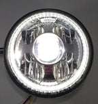 7 Inch LED Projection Headlights Pair with Halo Ring for Jeep Wrangler (1997–2006)