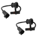 Set of 2 Rear ABS Wheel Speed Sensors for Chevy Equinox GMC Terrain (2010–2017)