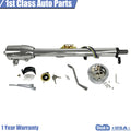 30" Steering Column Shift Tilt with Key & Wheel Adapter for Auto