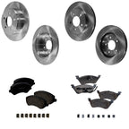 Brake Disc and Ceramic Pad Kit for Dodge Grand Caravan (2001)