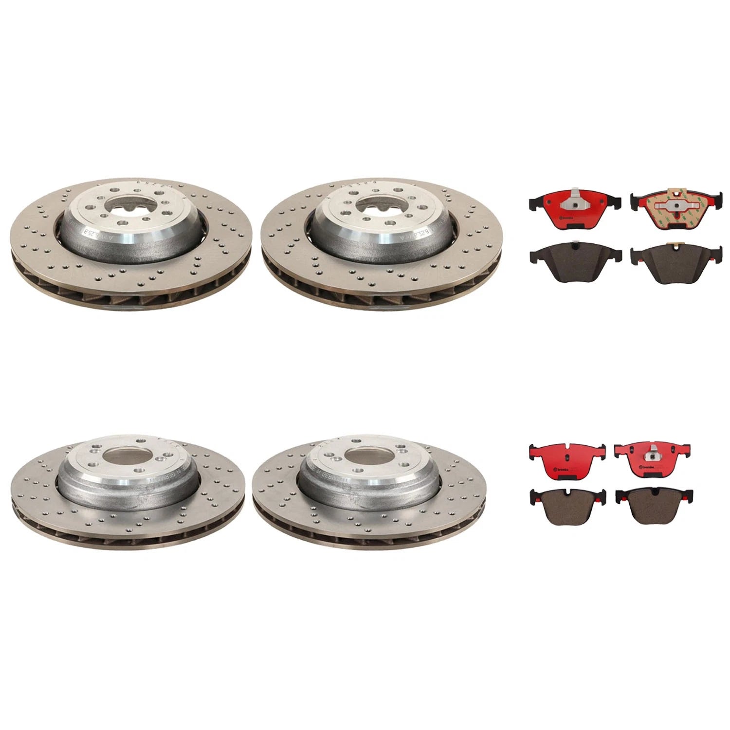Brake Kit with Rotors & Ceramic Pads for BMW E92 M3 (2007–2013)