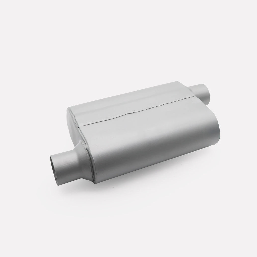 2.5" Single Exhaust Kit for Jeep Wrangler (2018–2025) 2 Chamber Rolled Edge Tip