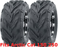 2 WANDA ATV Rear Tires Set 22x10-10 for Arctic Cat 150 250 Sport (P361)