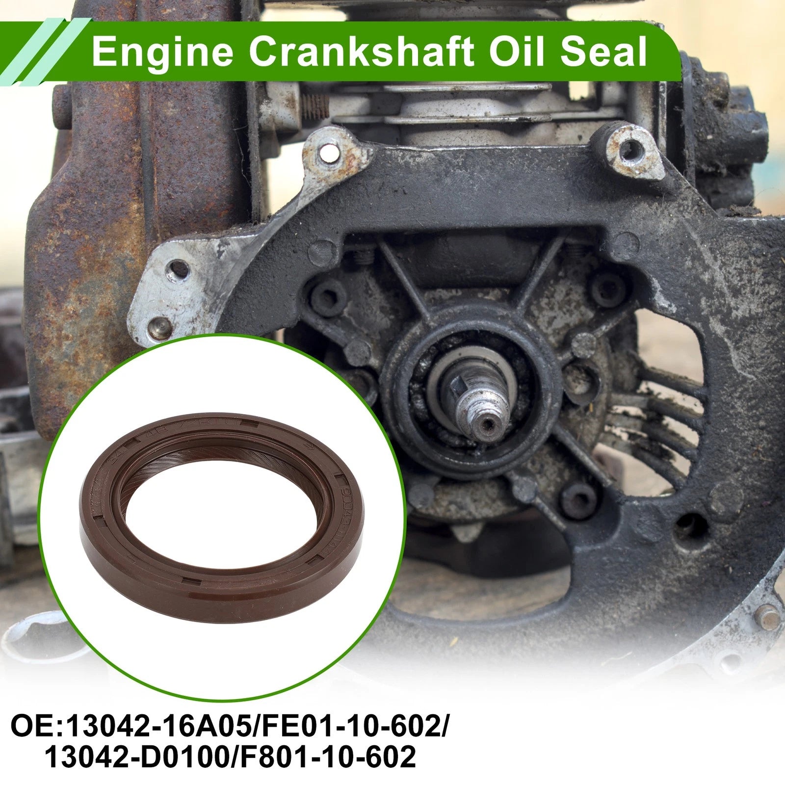 Front Crankshaft Oil Seal for Mazda MX3 (1991–1998) No. 13042-16A05/FE01-10-602