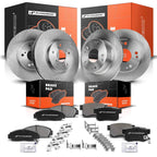 Ceramic Brake Pads and Rotors Front & Rear for Honda Accord (2018-2022)