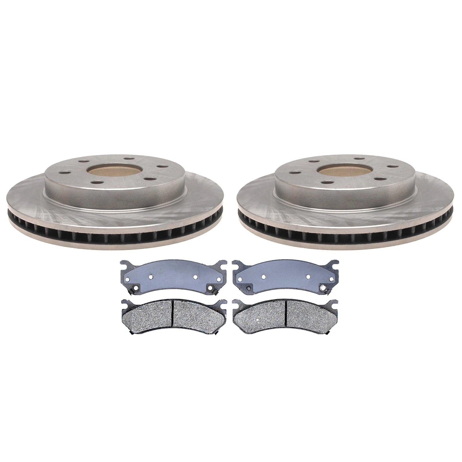 Front Brake Kit for Chevrolet Astro, Express, Savana (304mm Disc Rotors)