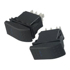 Blue LED Momentary DPDT Switch 12V 20A for Automotive Applications