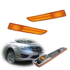 Amber Yellow Front Side Marker Lights for Ford Fusion (2010–2012)