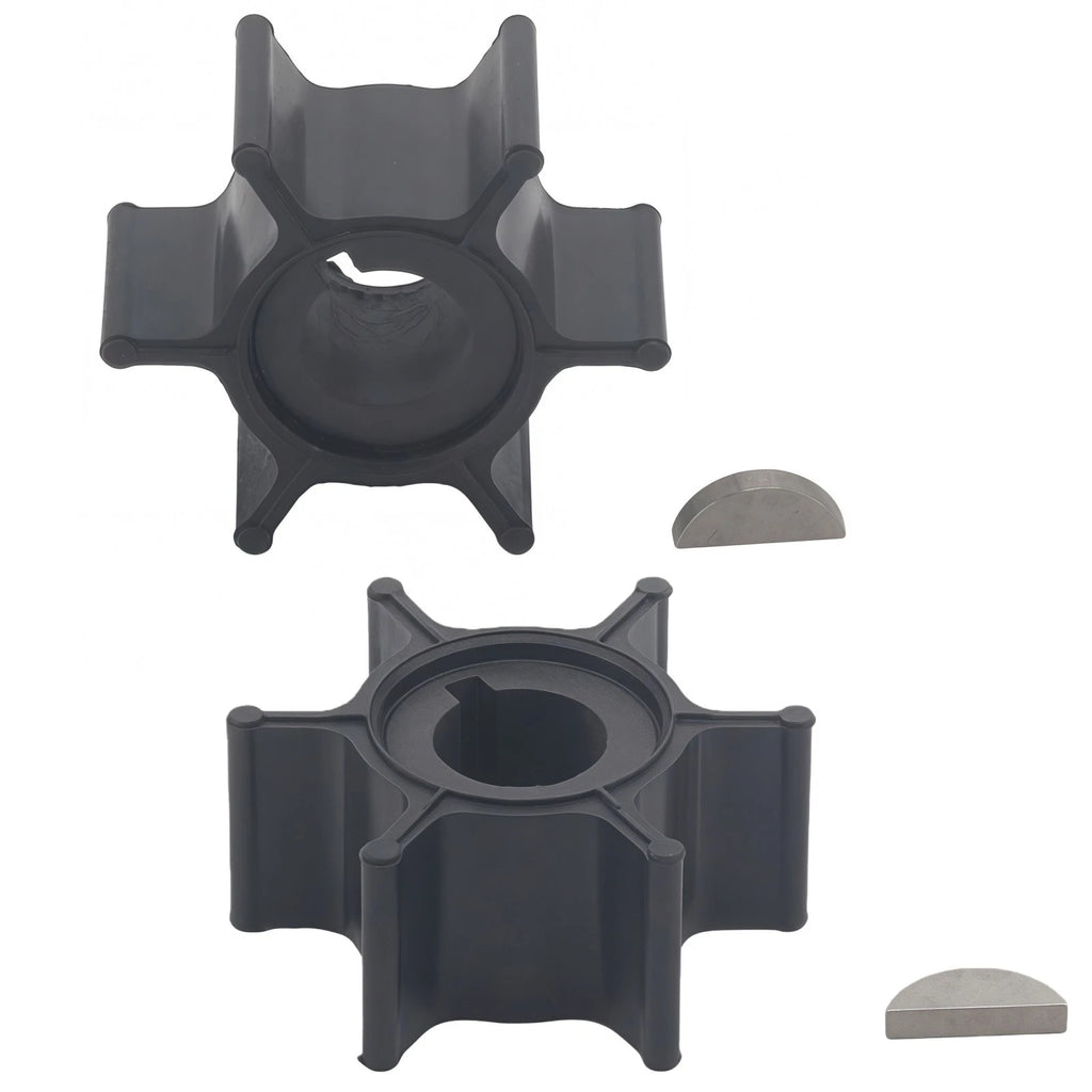 6G1-44352-00 Water Pump Impeller & Key for Yamaha Outboard (2 Stroke 6-8 HP)