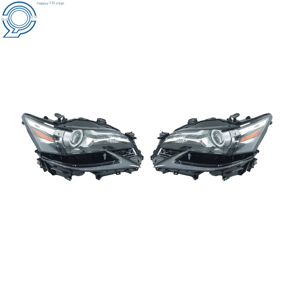 Set of 2 LED Headlights for Lexus GS450h GS350 GSF (2016–2018)