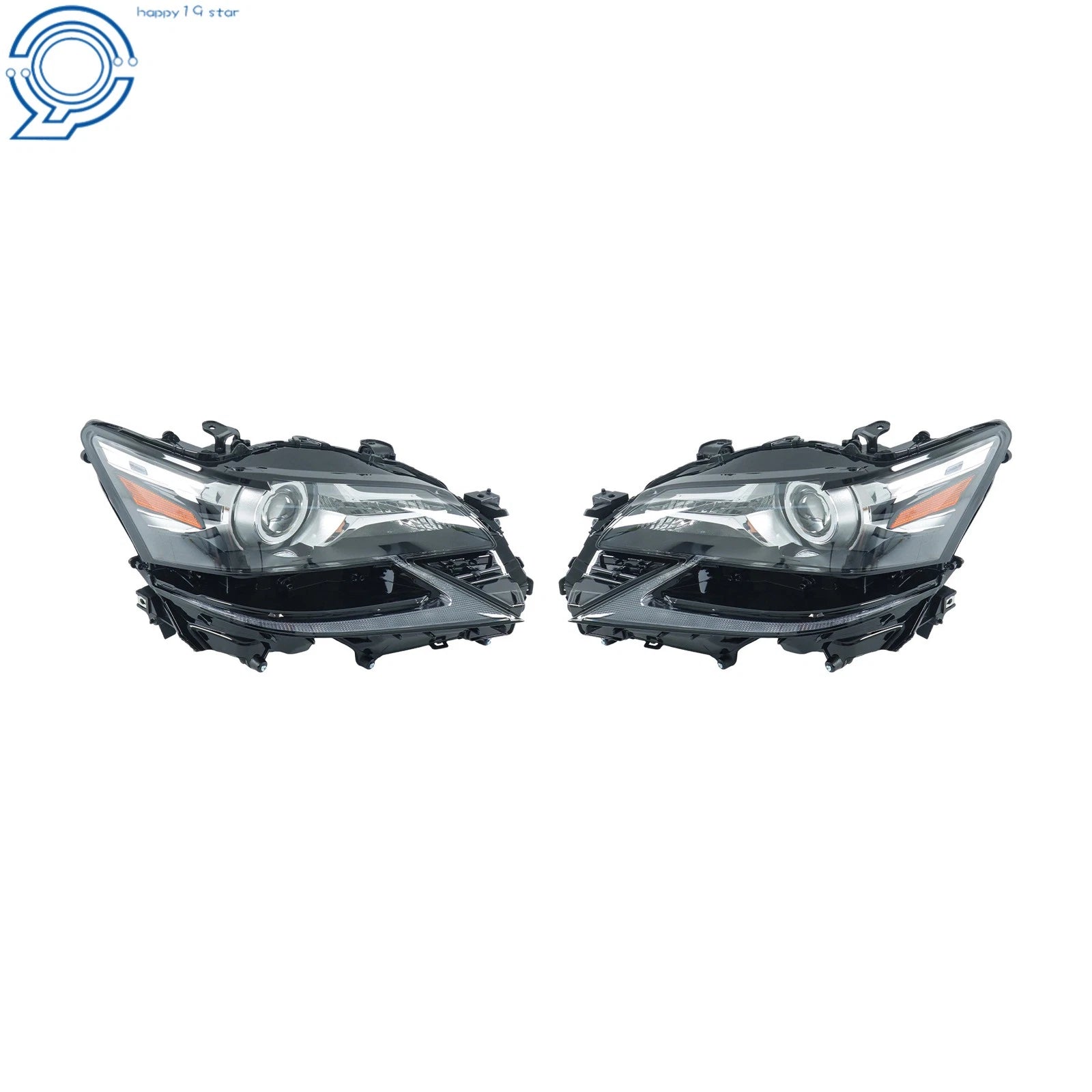 Set of 2 LED Headlights for Lexus GS450h GS350 GSF (2016–2018)
