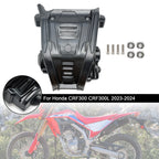 Skid Plate Engine Guard for Honda CRF300 CRF300L (2023–2024) Black