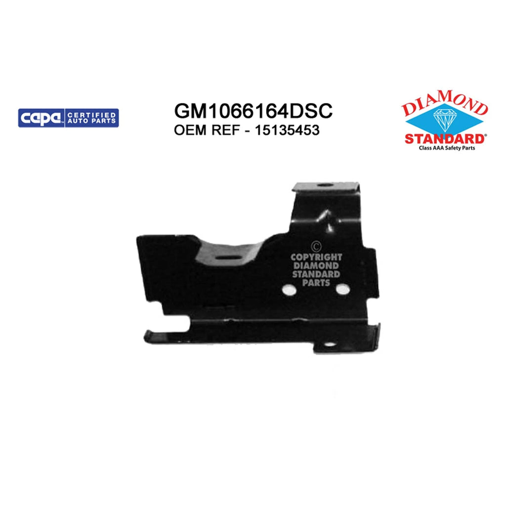 Replacement Steel Front Driver Side Inner Bumper Face Bar Brace