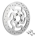 Rear Brake Disc Rotors & Bolts for Harley Touring Electra Road Glide (2008–Present)