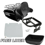 Trunk Pad Mount Rack Plate for Harley Touring Street Road Glide (1997–2008)