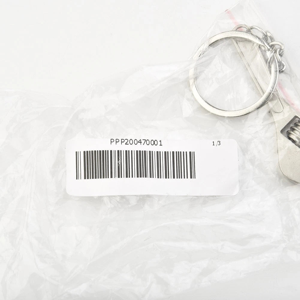 Metal Wrench Spanner Key Chain for Universal Use (11.7cm)