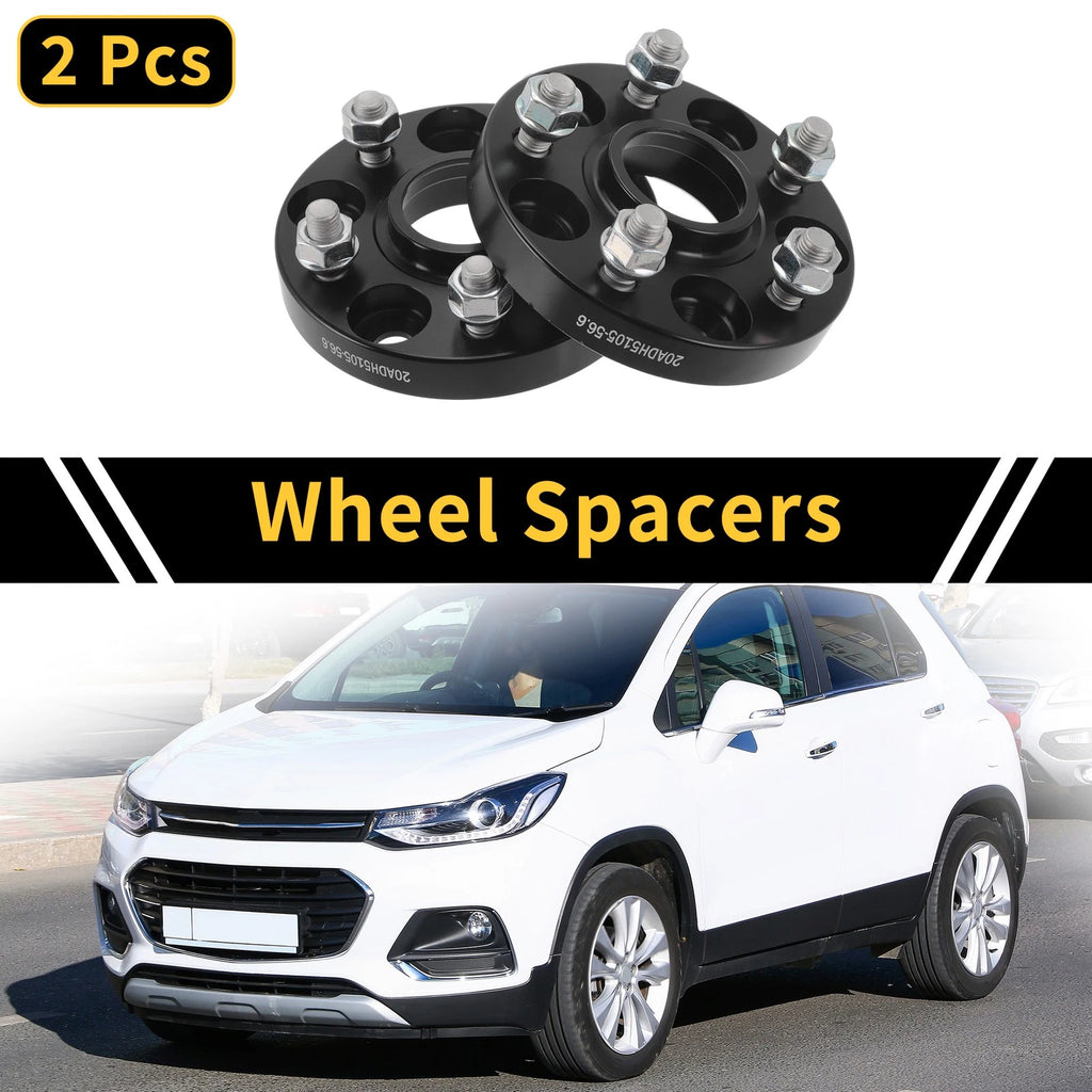 5x105mm Wheel Spacers 56.6mm M12x1.5 for Chevrolet Trax (2013–2020)