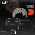 8x Front Ceramic Brake Pads for Honda Fit (2009–2013, 2015–2020)