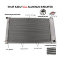 3 Rows Aluminum Radiator for Pontiac Firebird Formula Trans Am (1970–1981)