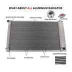 3 Rows Aluminum Radiator for Pontiac Firebird Formula Trans Am (1970–1981)
