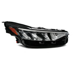 Full LED Headlight for Ford Escape (2023–2025) Right Side, Black Housing