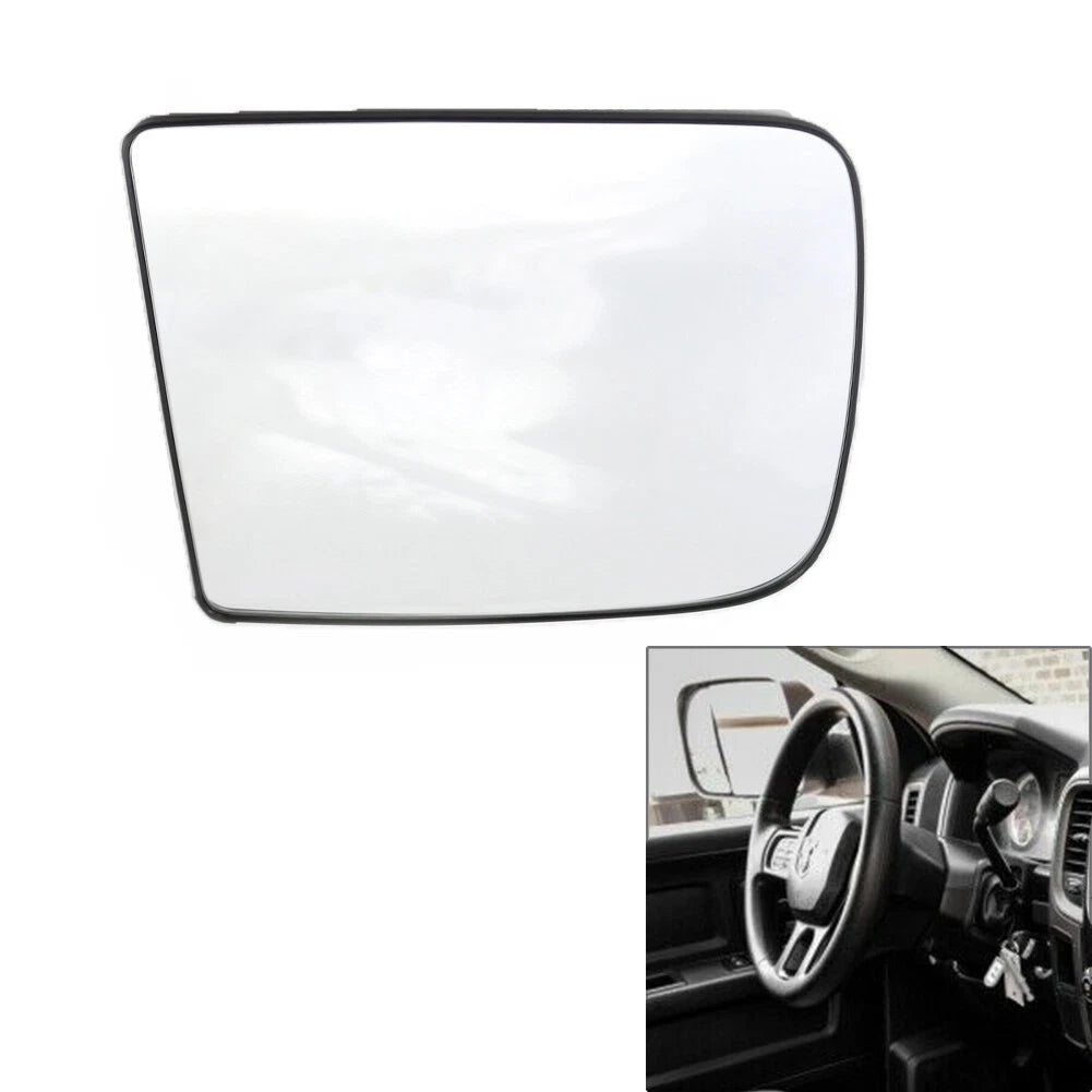 1 Pcs Upper Towing Mirror Glass for Dodge Ram Pickup Truck