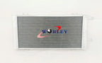 Universal Aluminum Radiator Air to Water Intercooler Heat Exchanger Silver