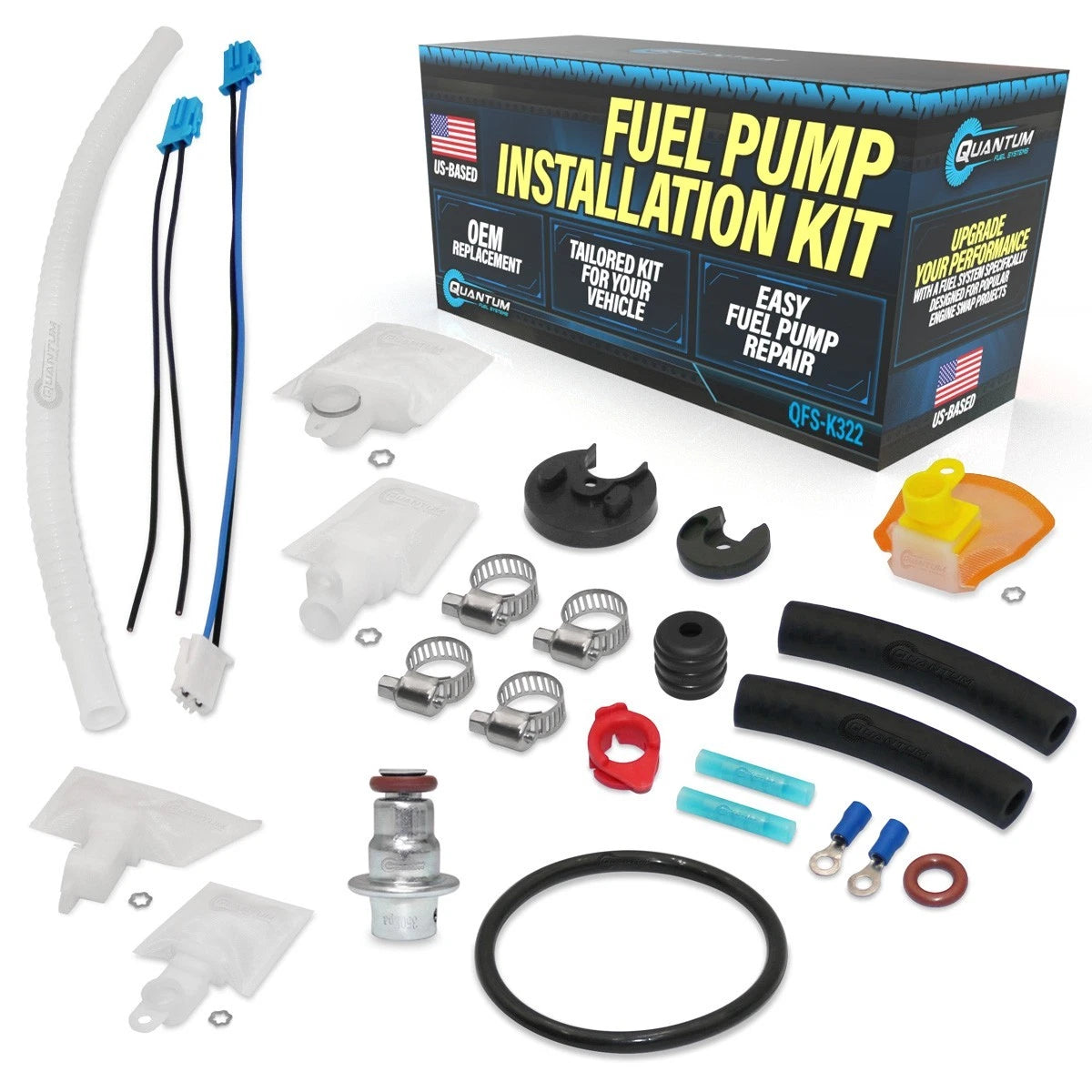 Fuel Pump Repair Kit + Regulator + Gasket for Honda GoldWing (2014–2015) 16700-MJR-671