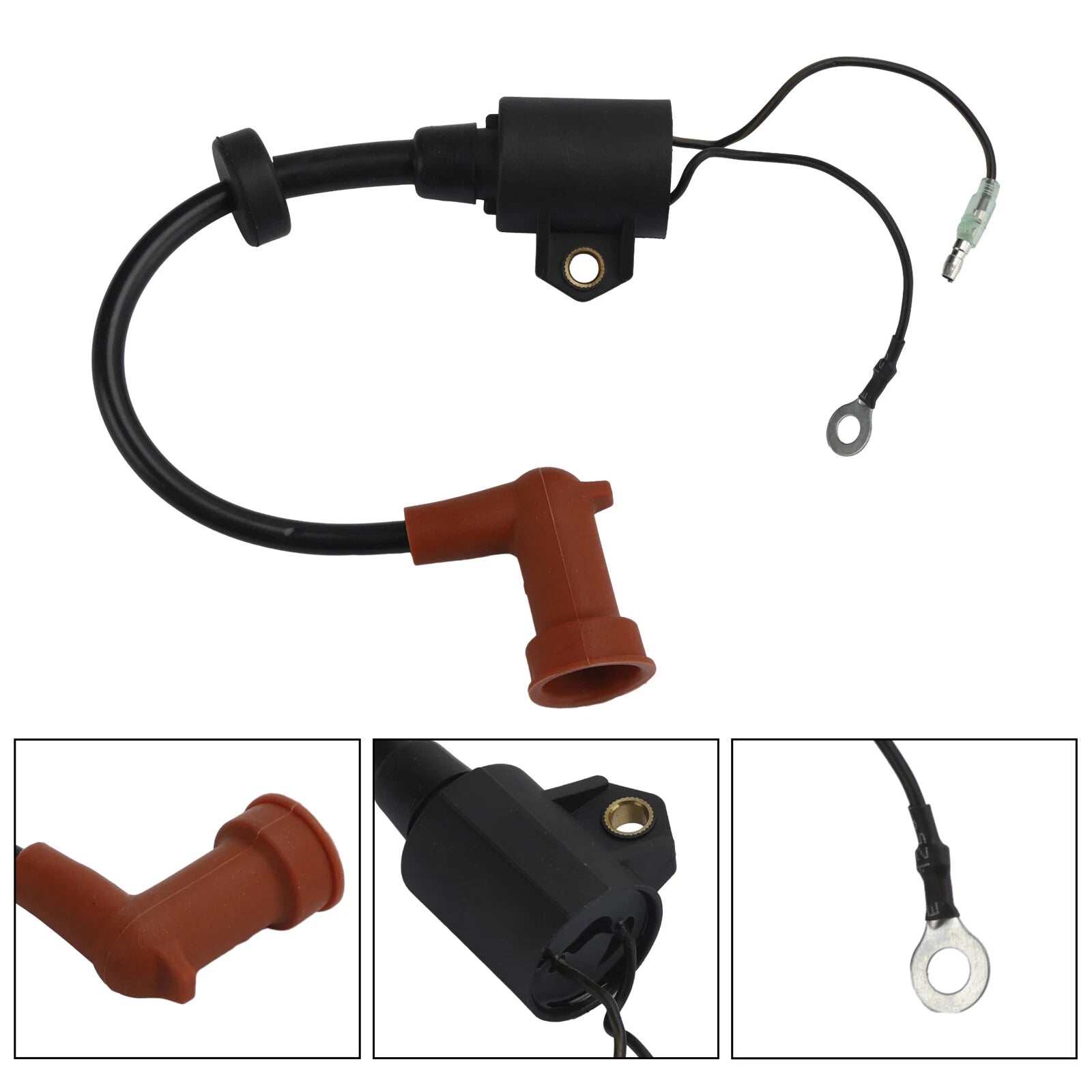 Ignition Coil for Yamaha 9.9hp 13.5hp 15hp (1990–2023) 65E-85570 63V-85570
